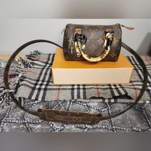 (Sold)100% Authentic LV Mini  Monogram Crossbody Bag